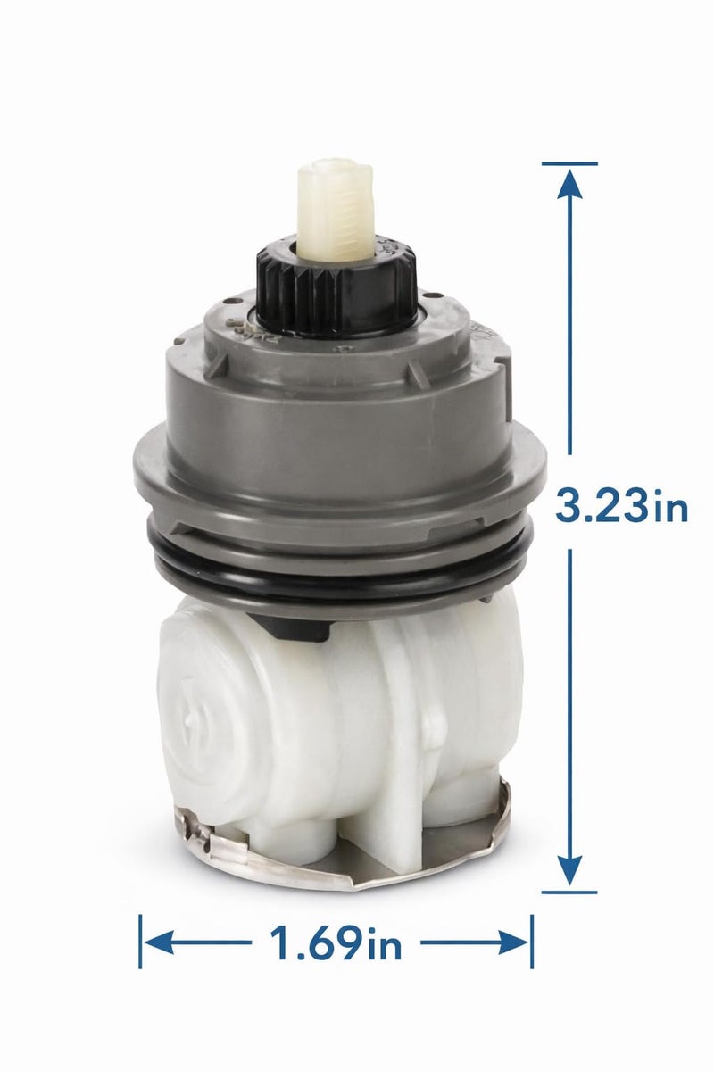 Jadiver GM RP46463 Cartridge Replacement Fits Monitor 17 Series (2006-Present) Shower Faucet Valve, RP46073 Seat and Spring Adapter Included - Image 2